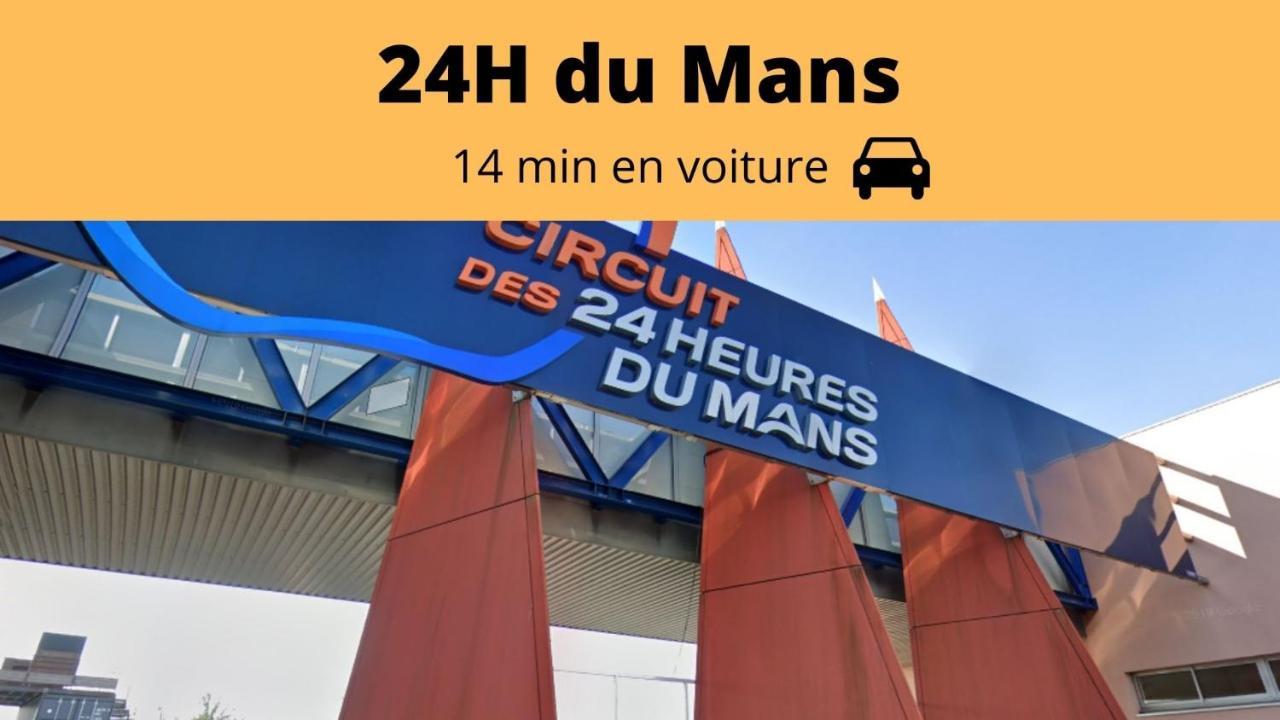 Le Mans - Au Calme - Stationnement Facile - Proche Centre Ville Et Gare Exteriör bild